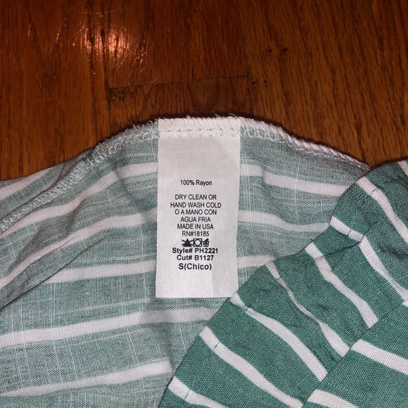 Audrey 3+1 Striped Romper w Bow —NWT - Picture 6 of 8